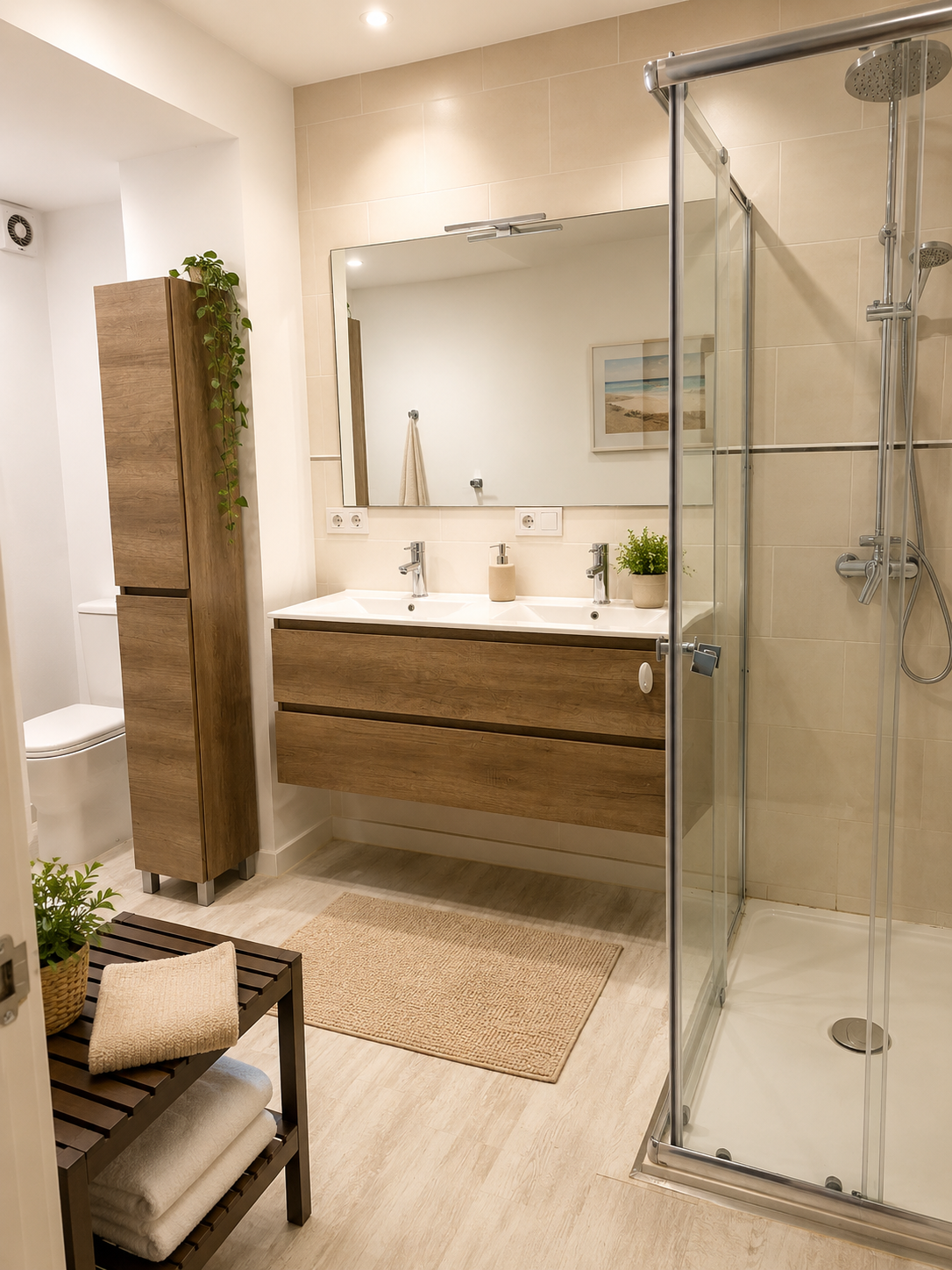 Apartment bathroom